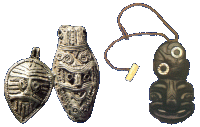 Pingente Viking e Amuleto Maori