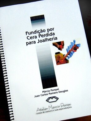Capa do Curso de Fundi&ccedil;&atilde;o por Cera Perdida impresso