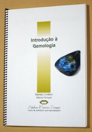 Capa do Curso Introdu&ccedil;&atilde;o &agrave; Gemologia impresso